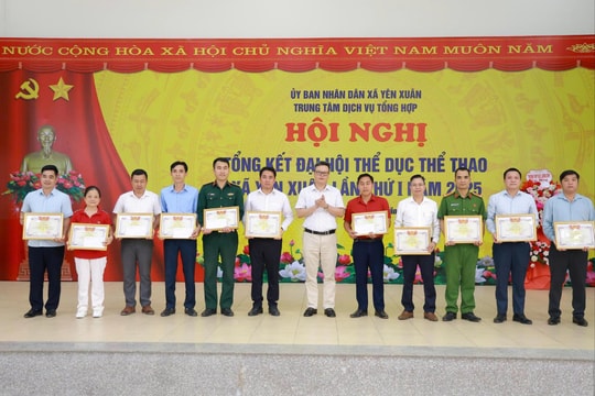 Yên Xuân phát triển phong trào thể dục - thể thao quần chúng