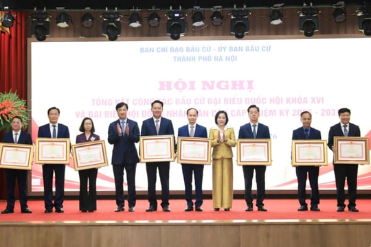 Hà Nội tổng kết công tác bầu cử đại biểu Quốc hội khóa XVI và đại biểu HĐND các cấp