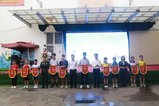 Sôi nổi Giải Thể thao học sinh phổ thông phường Dương Nội