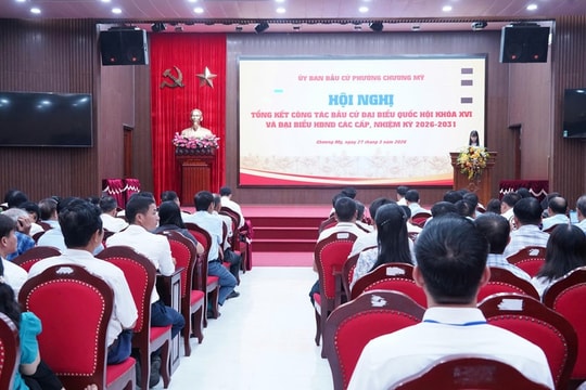 Phường Chương Mỹ tổng kết bầu cử, hướng tới nâng cao chất lượng hoạt động HĐND