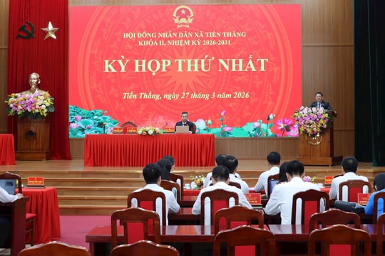 Kỳ họp thứ nhất khoá II HĐND xã Tiến Thắng: Quyết định nhiều nội dung quan trọng