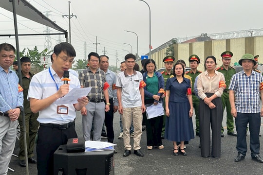 Thường Tín cưỡng chế thu hồi đất xây Cụm công nghiệp làng nghề Hòa Bình