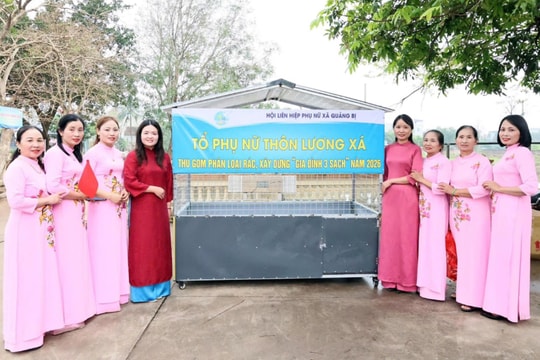 Lan tỏa vai trò của phụ nữ trong thực hiện nếp sống xanh
