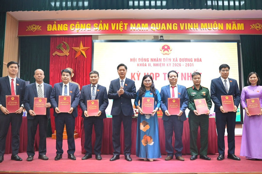 Xã Dương Hòa: Kiện toàn tổ chức, tạo đà phát triển nhiệm kỳ mới