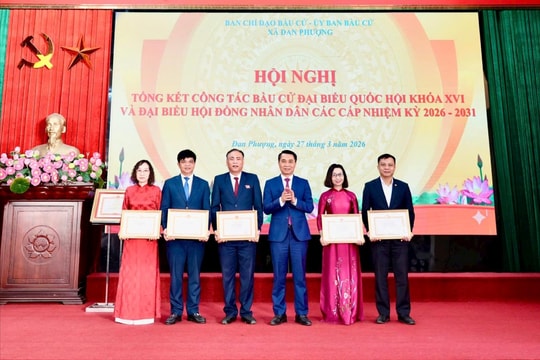 Kết quả cuộc bầu cử là tiền đề để xã Đan Phượng phát triển nhanh, bền vững