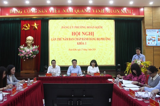 Đảng bộ phường Hoàn Kiếm tập trung tháo gỡ “điểm nghẽn”, thúc đẩy phát triển