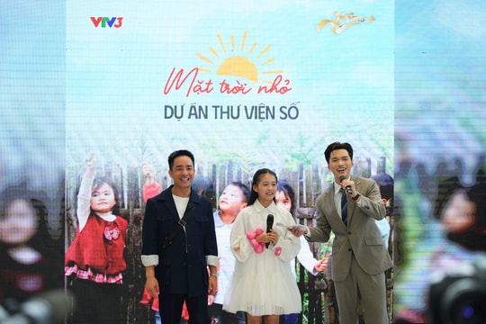 Thư viện số “Mặt trời nhỏ”: Nghệ sĩ nổi tiếng kể chuyện cho thiếu nhi