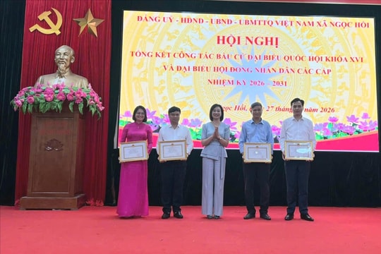 Ngọc Hồi tổ chức thành công cuộc bầu cử đại biểu Quốc hội khóa XVI và HĐND các cấp