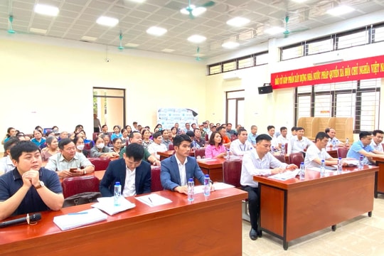 Xã Phúc Thịnh: Lấy ý kiến người dân về điều chỉnh quy hoạch dự án nhà ở xã hội Tiên Dương 2