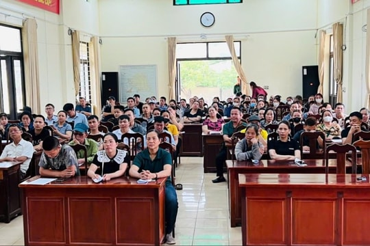 Xã Trần Phú tập huấn kiến thức về an toàn thực phẩm