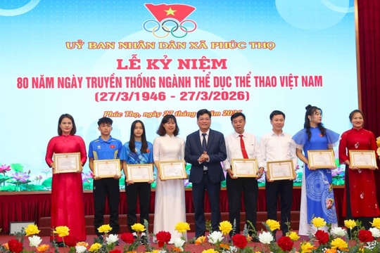 Phúc Thọ lan tỏa mạnh mẽ phong trào thể thao từ cơ sở