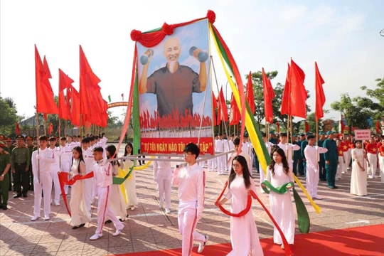 Thể thao góp phần xây dựng con người Hồng Vân trong giai đoạn mới