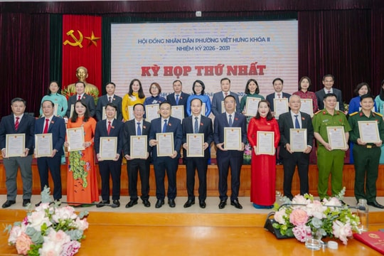 HĐND phường Việt Hưng khóa II hoàn thành toàn bộ nội dung Kỳ họp thứ Nhất
