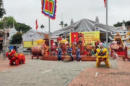 Việt Hưng khai mạc lễ hội đình làng Trường Lâm năm 2026