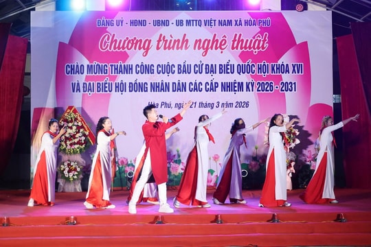 Xã Hòa Phú tổng kết công tác bầu cử đại biểu Quốc hội khóa XVI và đại biểu HĐND các cấp