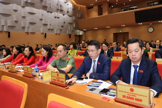 HĐND thành phố Hà Nội thông qua Nghị quyết ban hành Nội quy kỳ họp khóa  XVII