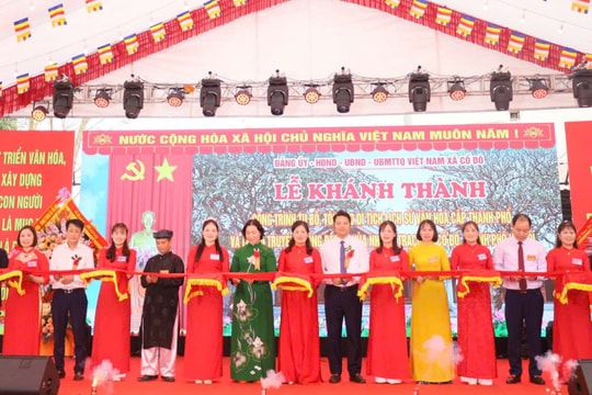 Xã Cổ Đô: Khánh thành công trình tu bổ, tôn tạo đền, chùa Nhuận Trạch