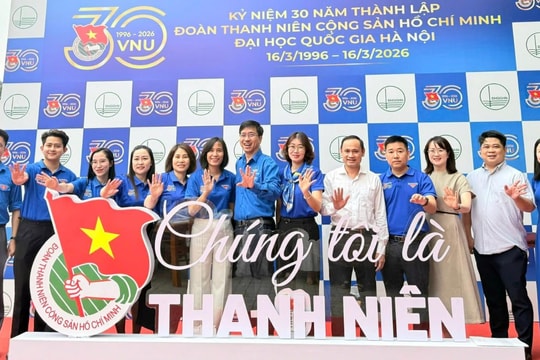 Tự hào 30 năm Đoàn Đại học Quốc gia Hà Nội: Lan tỏa giá trị, kiến tạo tương lai