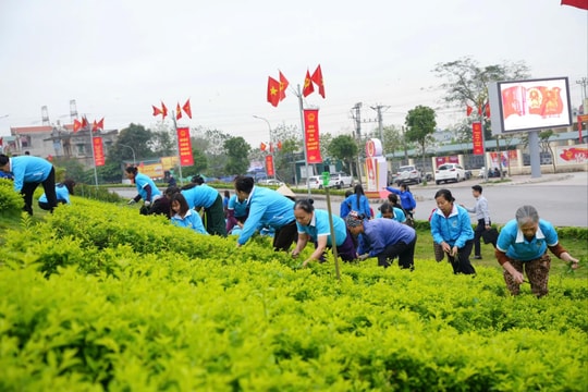 Xã Phù Đổng quyết liệt giải quyết điểm nghẽn về trật tự đô thị và vệ sinh môi trường