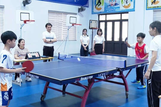 Sôi nổi giải thể thao học sinh xã Ứng Hòa