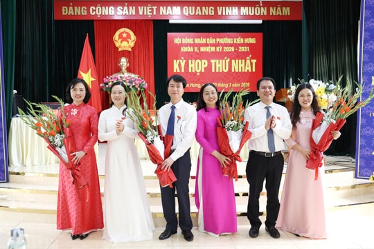 Kiến Hưng kiện toàn nhân sự lãnh đạo chủ chốt nhiệm kỳ 2026-2031