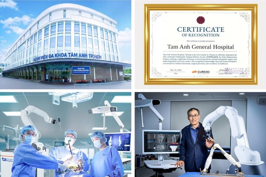 Bệnh viện Đa khoa Tâm Anh ứng dụng Robot thay khớp chủ động tại Việt Nam