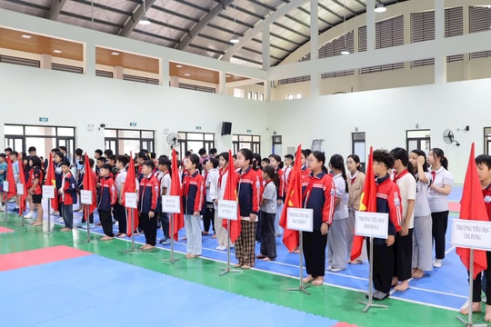 Sôi nổi Giải thể thao học sinh phổ thông xã Quang Minh năm học 2025–2026