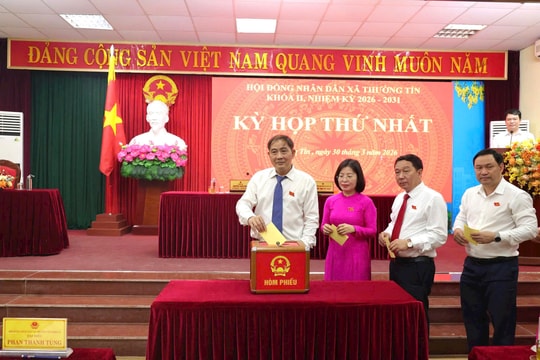 Xã Thường Tín kiện toàn bộ máy chính quyền nhiệm kỳ 2026 - 2031