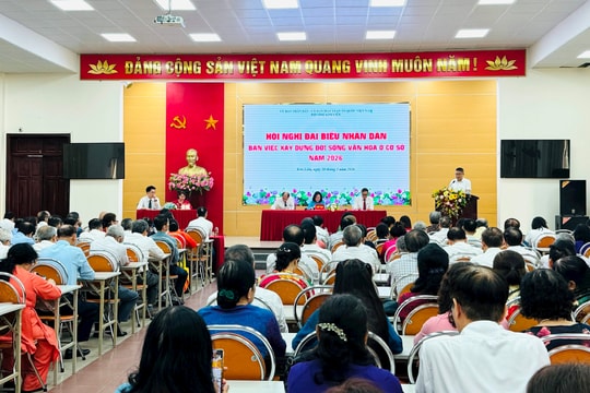 Phường Kim Liên phát huy sức dân trong xây dựng đời sống văn hóa cơ sở