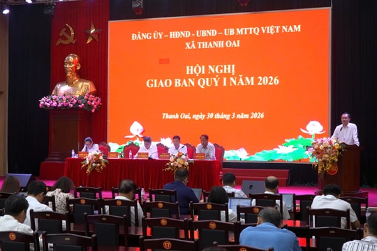 Xã Thanh Oai chủ động, quyết liệt trong tổ chức thực hiện các nhiệm vụ