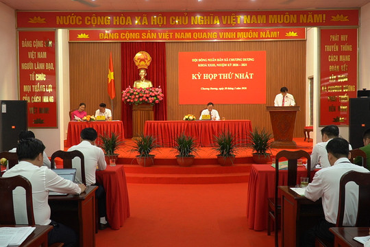 HĐND xã Chương Dương tổ chức Kỳ họp thứ nhất, nhiệm kỳ 2026–2031