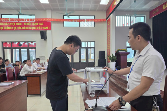 Xã Đông Anh: Người dân yên tâm nhận đất tái định cư vì công khai, minh bạch