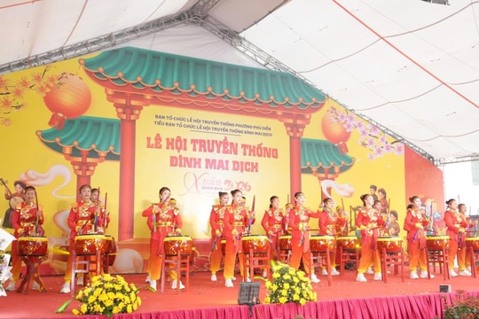 Khai mạc Lễ hội truyền thống Đình Mai Dịch năm 2026