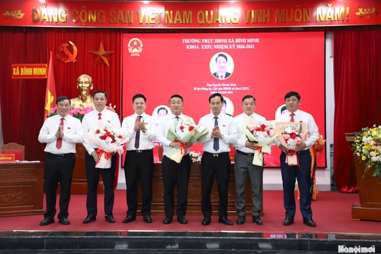 HĐND xã Bình Minh bầu các chức danh chủ chốt nhiệm kỳ 2026 - 2031