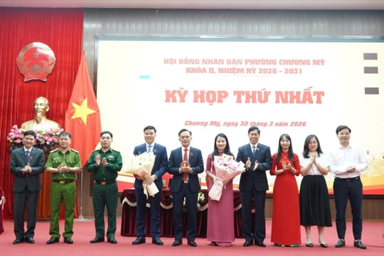 Kiện toàn các chức danh lãnh đạo HĐND, UBND phường Chương Mỹ