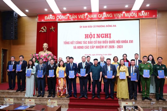 Đống Đa hoàn thành xuất sắc công tác bầu cử