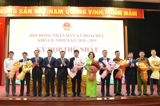 Hoài Đức kiện toàn bộ máy nhân sự chủ chốt, sẵn sàng bước vào kỷ nguyên mới