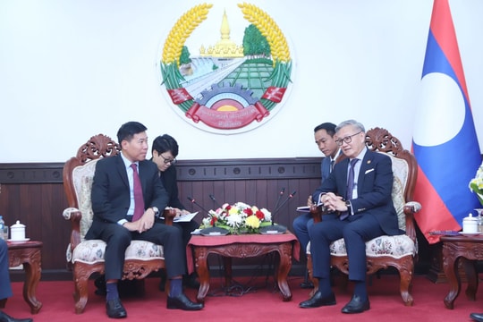 Thúc đẩy hợp tác trên các lĩnh vực then chốt, góp phần làm sâu sắc hơn nữa quan hệ gắn bó đặc biệt Việt Nam - Lào