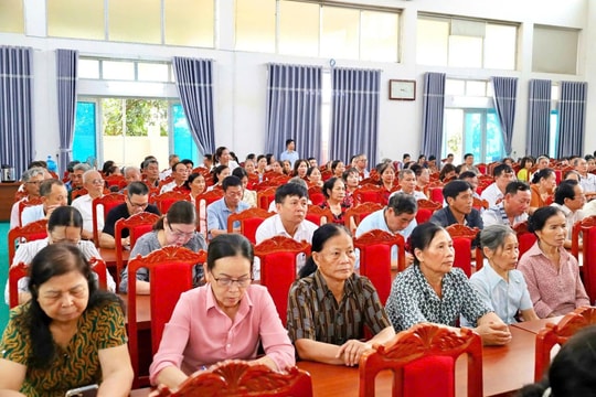 Phát huy vai trò nhân dân trong xây dựng đời sống văn hóa tại Tùng Thiện