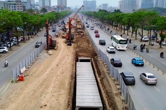 Hà Nội yêu cầu bảo đảm vệ sinh môi trường trong quá trình thi công các dự án xây dựng