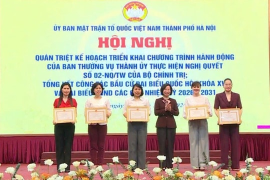 Xã Phúc Thọ: Tổ chức hội nghị quán triệt Nghị quyết số 02 và tổng kết bầu cử