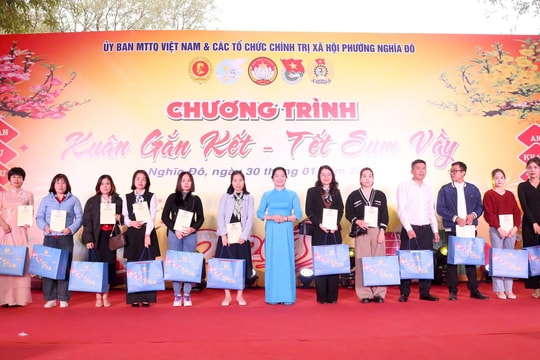 Công đoàn phường Nghĩa Đô chăm lo đời sống đoàn viên, người lao động