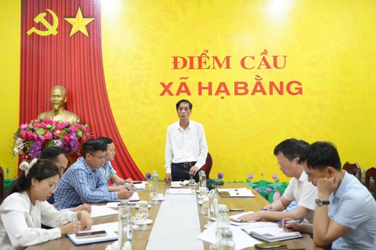 Xã Hạ Bằng đẩy nhanh tiến độ hai dự án hạ tầng trọng điểm