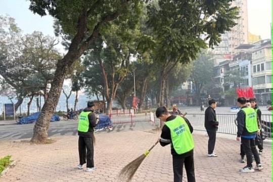 Phường Hai Bà Trưng tăng cường đảm bảo trật tự, văn minh đô thị