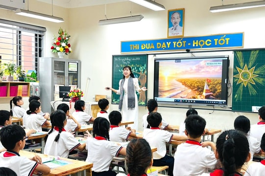 Từ lớp học đến định hướng: Những chuyển biến trong giáo dục ở phường Phú Diễn