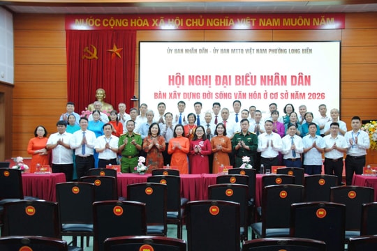 Long Biên: Người dân tham gia xây dựng phường xanh – thông minh – hiện đại