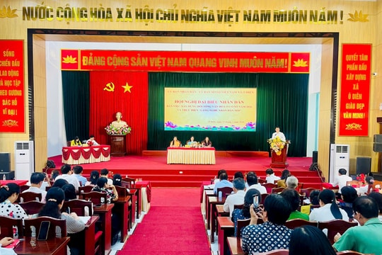 Xã Ô Diên: Xây dựng đời sống văn hóa ở cơ sở