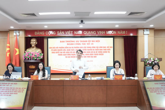 Đẩy mạnh phân cấp, nâng hiệu quả thực hiện nhiệm vụ