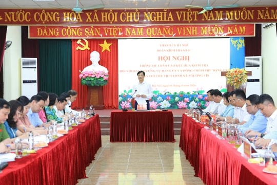 Bí thư Thành ủy Hà Nội Nguyễn Duy Ngọc: Xã Thường Tín cần kiến tạo phát triển để phục vụ tốt hơn người dân, doanh nghiệp