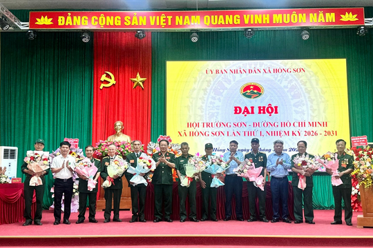 Xã Hồng Sơn: Đại hội đại biểu Hội Trường Sơn - Đường Hồ Chí Minh lần thứ I
